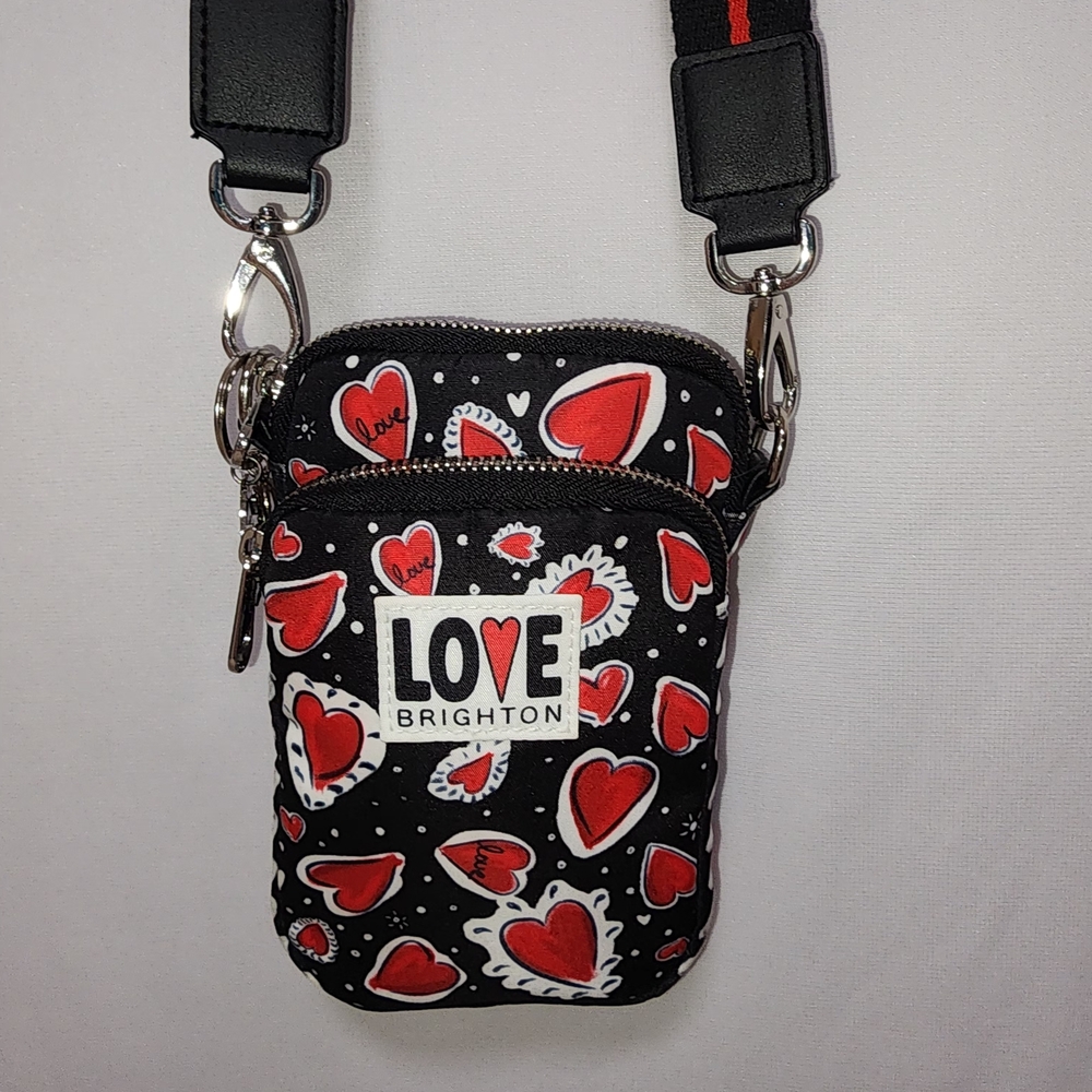 Brighton Love Heart Crossbody Bag